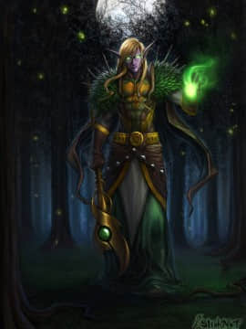 Artist ❤️❤️ NeoArtCorE [2020-11-17]_1467_173_darkelf_druid_by_gotgituey