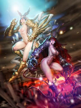 Artist ❤️❤️ NeoArtCorE [2020-11-17]_1617_323_demon_and_angel_by_gotgituey_d4gf8v6