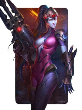 Artist ❤️❤️ NeoArtCorE [2020-11-17]_1683_389_widowmaker_fanart_by_neoartcore_d86cn4v