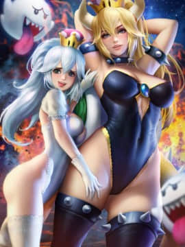Artist ❤️❤️ NeoArtCorE [2020-11-17]_1913_077_002_Bowsette_x_Booseete_hi_res_1