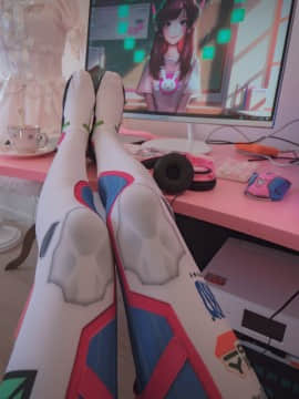 [長毛りんりん] オーバーウォッチD.VA「ネットアイドル美少女コスプレイヤー Vol.6」(オーバーウォッチ)_45_dva_1035717