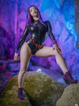 [Mikomi Hokina] Raven (Teen Titans)_014_IMG_8845_WAocaptt