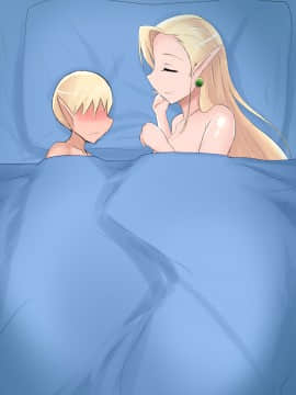 [タイフーンシェルター] 転生したら爆乳美人エルフママの子供になってた話_220