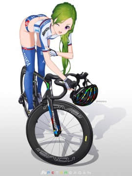 [Pixiv] #road bike - ヒトミン的插畫_128：60832372_p0