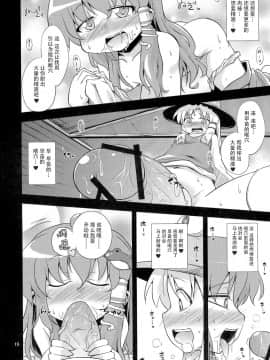 [紫苑汉化组] (C81) [はぴねすみるく (おびゃー)] 肉欲神仰信 - New carnal story - 後 (東方Project)_09