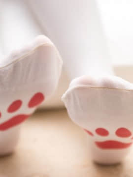 [神楽坂真冬视频] 猫爪白丝系列_0021