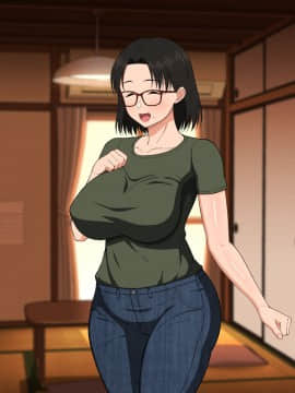 [春葉流亭 (春葉流)]  メガネ巨乳なお母さんと四畳半で濃厚セックス_187