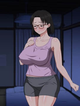 [春葉流亭 (春葉流)]  メガネ巨乳なお母さんと四畳半で濃厚セックス_229