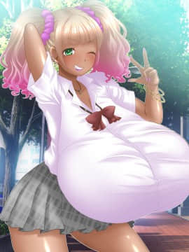 [艦長法度 (若月)] 超乳おねショタ!～超乳村に引っ越したら、黒ギャルのお姉さんたちに毎日搾り取られちゃったぼく～_0860_D01a0006