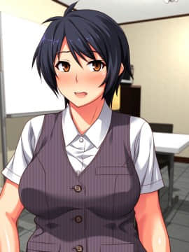[Past Gadget (かまとりぽかり)] バイト先の強気な上司を孕ませる方法 ―女を忘れた二児の母 vs 屈強な巨根大学生―_581_cg20_0014