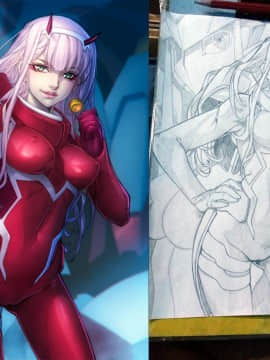 [Darling in The franxx] 02 驾驶服合集_3123258