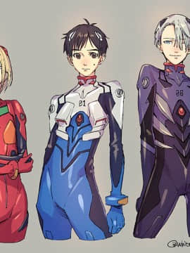 [Neon Genesis Evangelion] 明日香 驾驶服合集_2588255
