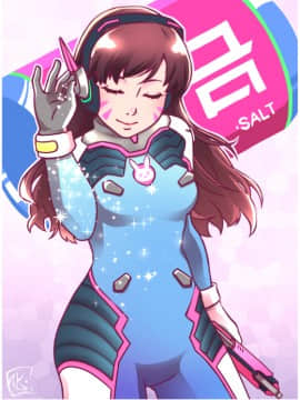 [Overwatch] D.VA 驾驶服合集_2644292
