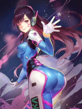 [Overwatch] D.VA 驾驶服合集_2383161
