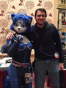 [Ayano Harumaki]&nbsp;&nbsp;Krystal from Star Fox_1677_Photos_from_Furry_Fiesta_2015_Cosplay.Ayano.FF2015.WithMrKrystal1