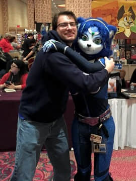 [Ayano Harumaki]&nbsp;&nbsp;Krystal from Star Fox_1678_Photos_from_Furry_Fiesta_2015_Cosplay.Ayano.FF2015.WithMrKrystal2