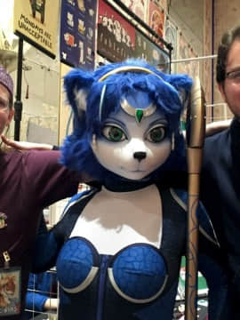 [Ayano Harumaki]&nbsp;&nbsp;Krystal from Star Fox_1681_Photos_from_Furry_Fiesta_2015_Cosplay.Ayano.FF2015.WithMrKrystalAndTobias