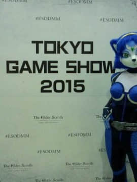 [Ayano Harumaki]&nbsp;&nbsp;Krystal from Star Fox_0951_Cosplay.Ayano_.TokyoGameShow.Sign_