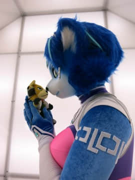 [Ayano Harumaki]&nbsp;&nbsp;Krystal from Star Fox_0938_Ayanos_Star_Fox_Command_10th_Anniversary_Photoshoot_Cosplay.Ayano.Command10thAnniversary2016.10