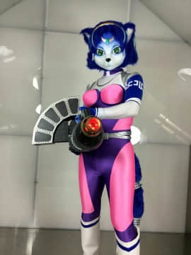 [Ayano Harumaki]&nbsp;&nbsp;Krystal from Star Fox_0924_Ayanos_Star_Fox_Command_10th_Anniversary_Photoshoot_Cosplay.Ayano.Command10thAnniversary2016.09