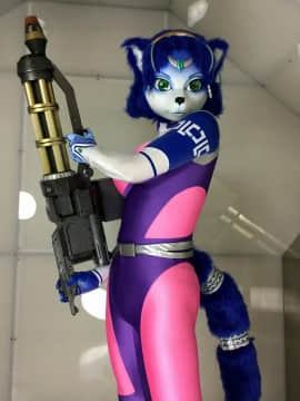 [Ayano Harumaki]&nbsp;&nbsp;Krystal from Star Fox_0925_Ayanos_Star_Fox_Command_10th_Anniversary_Photoshoot_Cosplay.Ayano.Command10thAnniversary2016.09