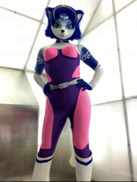 [Ayano Harumaki]&nbsp;&nbsp;Krystal from Star Fox_0903_Ayanos_Star_Fox_Command_10th_Anniversary_Photoshoot_Cosplay.Ayano.Command10thAnniversary2016.06