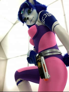 [Ayano Harumaki]&nbsp;&nbsp;Krystal from Star Fox_0904_Ayanos_Star_Fox_Command_10th_Anniversary_Photoshoot_Cosplay.Ayano.Command10thAnniversary2016.07