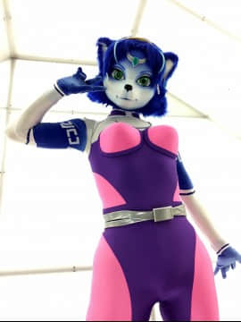 [Ayano Harumaki]&nbsp;&nbsp;Krystal from Star Fox_0911_Ayanos_Star_Fox_Command_10th_Anniversary_Photoshoot_Cosplay.Ayano.Command10thAnniversary2016.07