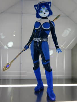 [Ayano Harumaki]&nbsp;&nbsp;Krystal from Star Fox_0887_Ayanos_Star_Fox_Command_10th_Anniversary_Photoshoot_Cosplay.Ayano.Command10thAnniversary2016.05