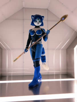 [Ayano Harumaki]&nbsp;&nbsp;Krystal from Star Fox_0888_Ayanos_Star_Fox_Command_10th_Anniversary_Photoshoot_Cosplay.Ayano.Command10thAnniversary2016.05