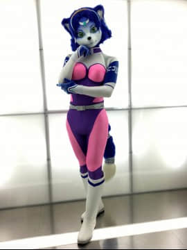 [Ayano Harumaki]&nbsp;&nbsp;Krystal from Star Fox_0890_Ayanos_Star_Fox_Command_10th_Anniversary_Photoshoot_Cosplay.Ayano.Command10thAnniversary2016.05