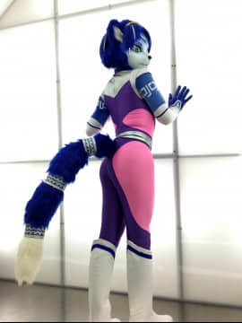 [Ayano Harumaki]&nbsp;&nbsp;Krystal from Star Fox_0893_Ayanos_Star_Fox_Command_10th_Anniversary_Photoshoot_Cosplay.Ayano.Command10thAnniversary2016.05