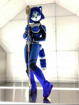 [Ayano Harumaki]&nbsp;&nbsp;Krystal from Star Fox_0870_Ayanos_Star_Fox_Command_10th_Anniversary_Photoshoot_Cosplay.Ayano.Command10thAnniversary2016.03