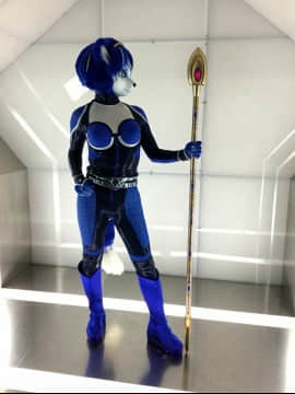 [Ayano Harumaki]&nbsp;&nbsp;Krystal from Star Fox_0871_Ayanos_Star_Fox_Command_10th_Anniversary_Photoshoot_Cosplay.Ayano.Command10thAnniversary2016.03