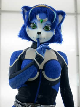 [Ayano Harumaki]&nbsp;&nbsp;Krystal from Star Fox_0872_Ayanos_Star_Fox_Command_10th_Anniversary_Photoshoot_Cosplay.Ayano.Command10thAnniversary2016.03