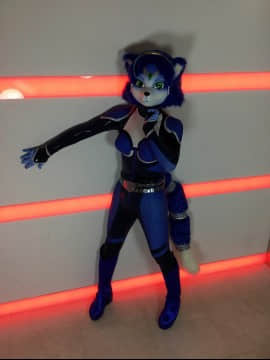 [Ayano Harumaki]&nbsp;&nbsp;Krystal from Star Fox_0855_Ayanos_Star_Fox_Command_10th_Anniversary_Photoshoot_Cosplay.Ayano.Command10thAnniversary2016.02