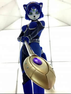 [Ayano Harumaki]&nbsp;&nbsp;Krystal from Star Fox_0866_Ayanos_Star_Fox_Command_10th_Anniversary_Photoshoot_Cosplay.Ayano.Command10thAnniversary2016.03