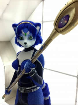 [Ayano Harumaki]&nbsp;&nbsp;Krystal from Star Fox_0867_Ayanos_Star_Fox_Command_10th_Anniversary_Photoshoot_Cosplay.Ayano.Command10thAnniversary2016.03