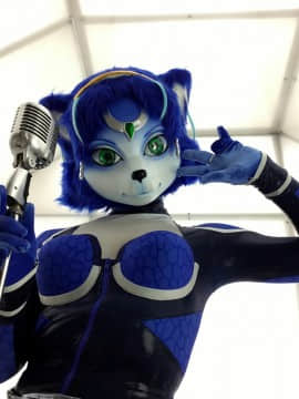 [Ayano Harumaki]&nbsp;&nbsp;Krystal from Star Fox_0842_Ayanos_Star_Fox_Command_10th_Anniversary_Photoshoot_Cosplay.Ayano.Command10thAnniversary2016.00