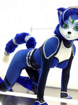 [Ayano Harumaki]&nbsp;&nbsp;Krystal from Star Fox_0848_Ayanos_Star_Fox_Command_10th_Anniversary_Photoshoot_Cosplay.Ayano.Command10thAnniversary2016.01