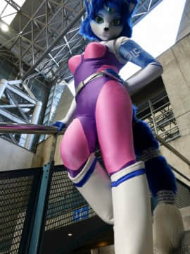 [Ayano Harumaki]&nbsp;&nbsp;Krystal from Star Fox_0833_Ayano_at_Wonder_Festival_2016_Cosplay.Ayano.WonderFestival2016.09.by_Ayano