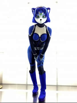 [Ayano Harumaki]&nbsp;&nbsp;Krystal from Star Fox_0835_Ayanos_Star_Fox_Command_10th_Anniversary_Photoshoot_Cosplay.Ayano.Command10thAnniversary2016.00