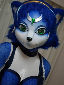 [Ayano Harumaki]&nbsp;&nbsp;Krystal from Star Fox_0816_Ayano_at_July_Kigurumi_Meetup_Cosplay.Ayano.KigurumiMeetup.July2016.15