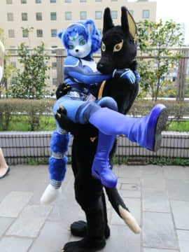 [Ayano Harumaki]&nbsp;&nbsp;Krystal from Star Fox_0803_Ayano_at_July_Kigurumi_Meetup_Cosplay.Ayano.KigurumiMeetup.July2016.01