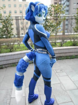 [Ayano Harumaki]&nbsp;&nbsp;Krystal from Star Fox_0806_Ayano_at_July_Kigurumi_Meetup_Cosplay.Ayano.KigurumiMeetup.July2016.04