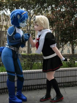 [Ayano Harumaki]&nbsp;&nbsp;Krystal from Star Fox_0808_Ayano_at_July_Kigurumi_Meetup_Cosplay.Ayano.KigurumiMeetup.July2016.06