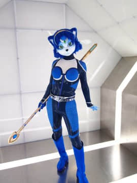 [Ayano Harumaki]&nbsp;&nbsp;Krystal from Star Fox_0686_Ayano_Twitter_ayano_harumaki_928927801503182848_20171110_211021_img1