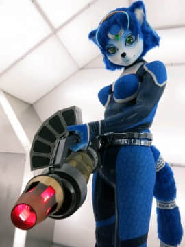 [Ayano Harumaki]&nbsp;&nbsp;Krystal from Star Fox_0430_Ayano_Twitter_ayano_harumaki_761510187907751936_20160805_203231_img1