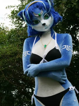 [Ayano Harumaki]&nbsp;&nbsp;Krystal from Star Fox_0303_Ayano_Twitter_ayano_harumaki_636135006545416192_20150825_211619_img1