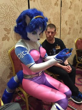 [Ayano Harumaki]&nbsp;&nbsp;Krystal from Star Fox_0203_Ayano_Twitter_BlueVixenNews_845885080933421056_20170326_172813_img1